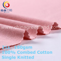 Knitting Cotton Single Jersey Fabric for Garment Bedsheet (GLLML408)